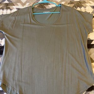 Scoop neck shirt